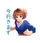 大人のお姉さん★業務連絡（個別スタンプ：23）