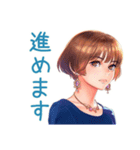 大人のお姉さん★業務連絡（個別スタンプ：28）