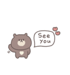 こどもとやりとり◎ちびっこくまさん（個別スタンプ：39）