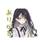 ボクっ娘リボン女子★秋の便り（個別スタンプ：3）