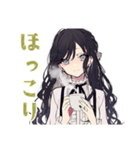 ボクっ娘リボン女子★秋の便り（個別スタンプ：7）