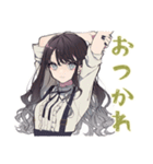 ボクっ娘リボン女子★秋の便り（個別スタンプ：16）