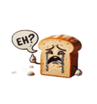 涙いっぱいの超かわいいトースト（個別スタンプ：4）