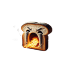 涙いっぱいの超かわいいトースト（個別スタンプ：7）