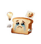 涙いっぱいの超かわいいトースト（個別スタンプ：12）