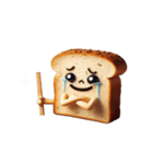 涙いっぱいの超かわいいトースト（個別スタンプ：14）