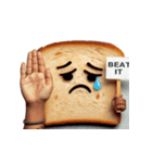 涙いっぱいの超かわいいトースト（個別スタンプ：15）