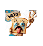 涙いっぱいの超かわいいトースト（個別スタンプ：18）