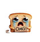 涙いっぱいの超かわいいトースト（個別スタンプ：23）