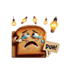 涙いっぱいの超かわいいトースト（個別スタンプ：26）