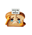 涙いっぱいの超かわいいトースト（個別スタンプ：32）