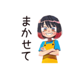 ママの秋★家族とほんわか（個別スタンプ：25）