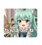 サボりは許さない環境週間のお掃除みなみ（個別スタンプ：14）