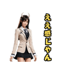 仮装女子_鬼ドル(オカンの日常編）（個別スタンプ：1）