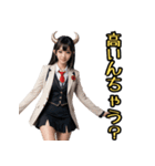 仮装女子_鬼ドル(オカンの日常編）（個別スタンプ：16）