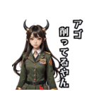 仮装女子_鬼ドル(オカンの日常編）（個別スタンプ：21）