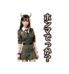 仮装女子_鬼ドル(オカンの日常編）（個別スタンプ：22）
