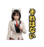 仮装女子_鬼ドル(オカンの日常編）（個別スタンプ：23）
