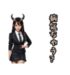 仮装女子_鬼ドル(オカンの日常編）（個別スタンプ：28）