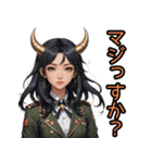 仮装女子_鬼ドル(オカンの日常編）（個別スタンプ：33）