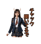 仮装女子_鬼ドル(オカンの日常編）（個別スタンプ：37）