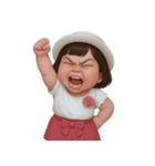 ぷくぷくほっぺの女の子 2 (NT)（個別スタンプ：8）