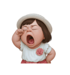 ぷくぷくほっぺの女の子 2 (NT)（個別スタンプ：16）