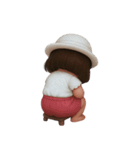 ぷくぷくほっぺの女の子 2 (NT)（個別スタンプ：29）