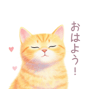 小さなハートと子猫スタンプ（個別スタンプ：23）