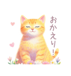 小さなハートと子猫スタンプ（個別スタンプ：28）