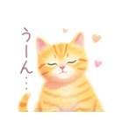 小さなハートと子猫スタンプ（個別スタンプ：30）