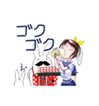 ひげうさぎ社長2（個別スタンプ：14）