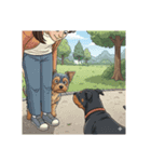 狩猟犬ななし君（個別スタンプ：6）