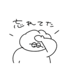 とぼける無気力動物（うさぎ）（個別スタンプ：31）