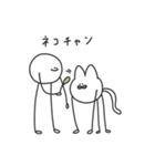 ( ¨̮ ) なんか絶妙な使い心地のまるへた（個別スタンプ：34）