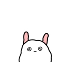 目にハートの光を宿すうさたん（個別スタンプ：35）