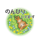 色々な猫11-1 短毛-立ち耳-茶トラ（個別スタンプ：19）