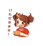 ポテトちゃんの毎日スタンプ（個別スタンプ：2）