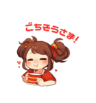 ポテトちゃんの毎日スタンプ（個別スタンプ：3）