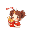 ポテトちゃんの毎日スタンプ（個別スタンプ：32）