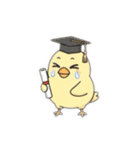 ひよこの日常 〜春夏秋冬Ver.〜（個別スタンプ：5）
