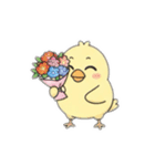 ひよこの日常 〜春夏秋冬Ver.〜（個別スタンプ：6）
