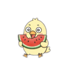 ひよこの日常 〜春夏秋冬Ver.〜（個別スタンプ：11）