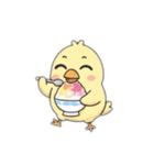 ひよこの日常 〜春夏秋冬Ver.〜（個別スタンプ：14）