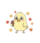 ひよこの日常 〜春夏秋冬Ver.〜（個別スタンプ：20）
