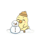 ひよこの日常 〜春夏秋冬Ver.〜（個別スタンプ：25）