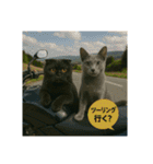 大人な猫の日常（個別スタンプ：33）