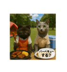 大人な猫の日常（個別スタンプ：35）