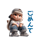 (再販)ぽっちゃりギャルの日常♫（個別スタンプ：12）