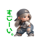 (再販)ぽっちゃりギャルの日常♫（個別スタンプ：17）